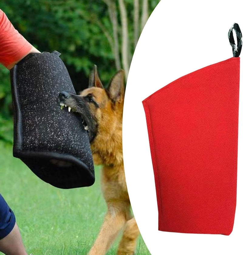 Baoblaze Dog Bite Sleeve Dog Training Sleeve Bite Resistant Sturdy Pet Supplies Bite Protection Sleeve Professional for Puppy Work Dog, red - Image 4